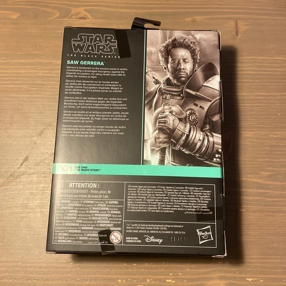 Star Wars Black Series Saw Gerrera Rogue One 6